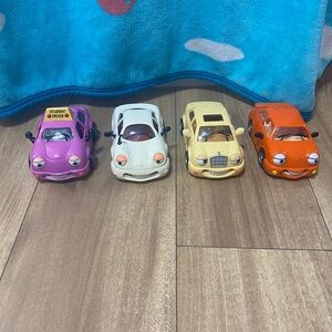 Colorful Toy Car Set for Kids chevron collectible